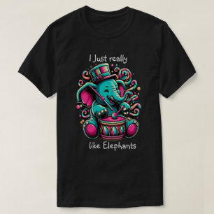 Musical Pachyderm I-verkligen liknar elefanter T Shirt