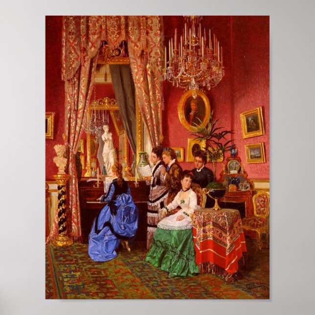 Musical Party Poster (Framsidan)