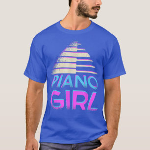 Musical Pianist Music Älskare Piano Tangentbord Pi T Shirt