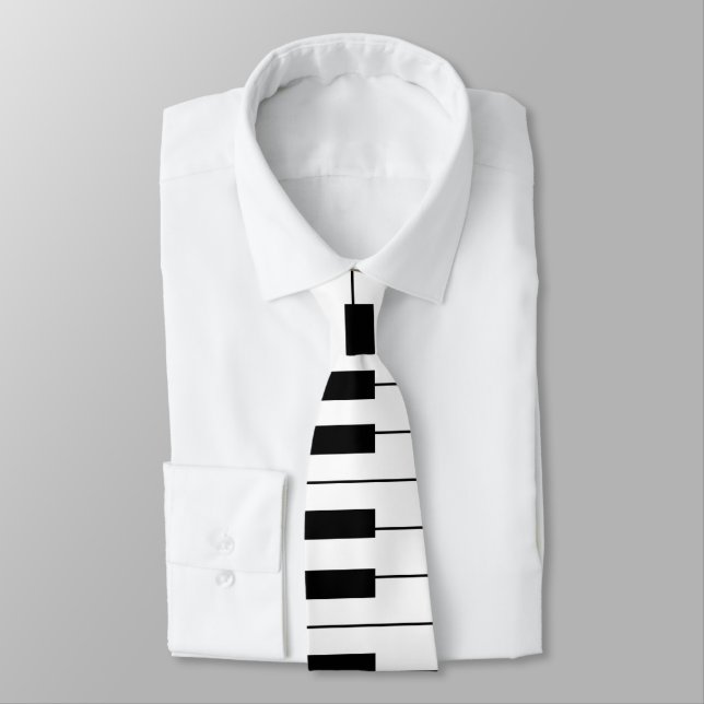 Musical piano nycklar slips (Bunden)
