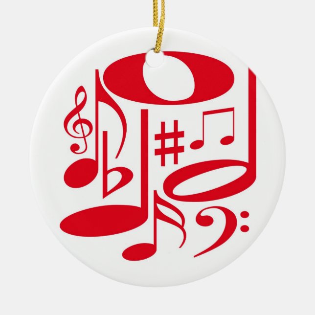 Musical Red Ornament (Framsidan)