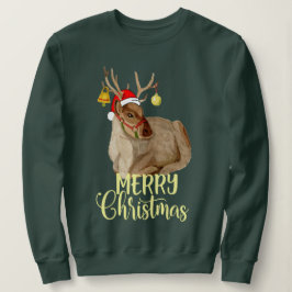 Musical Reindeer Rudolph God jul lustigt T Shirt