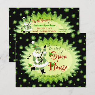 Musical Santa Elf - inbjudan till Open House