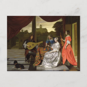 Musical Scene i Amsterdam Vykort