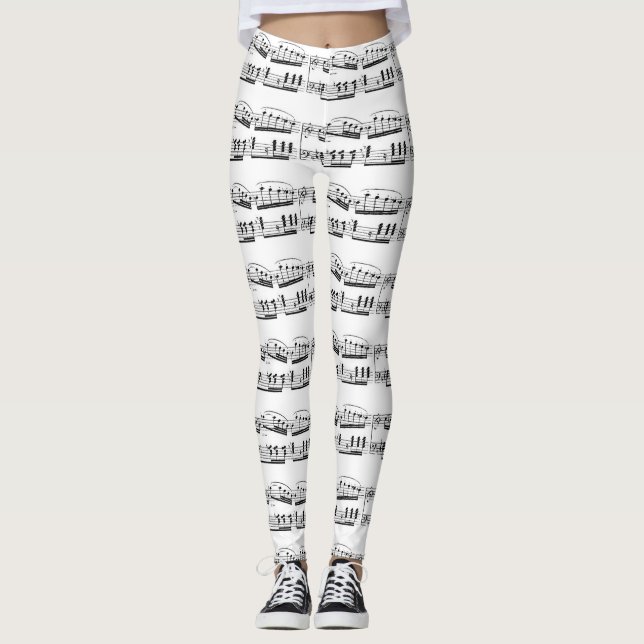 Musical Score Leggings (Framsida)
