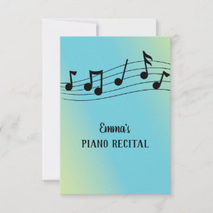 Musical Skäl Clefs and Personal Inbjudningar