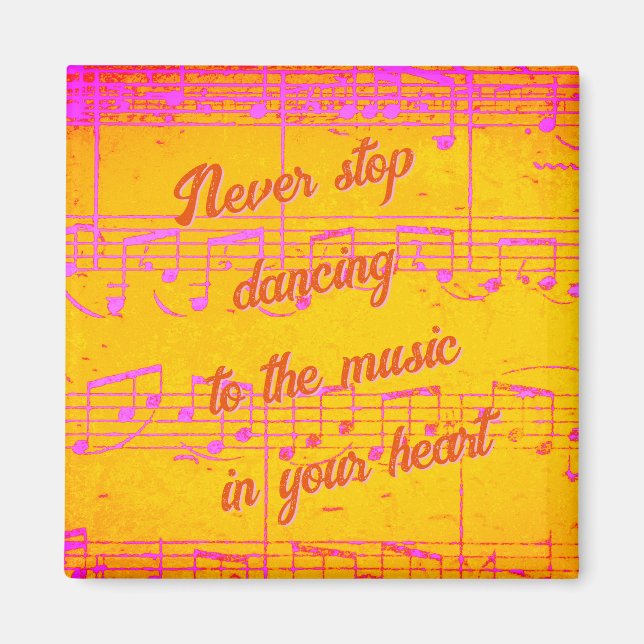 Musical Steps- Citrus Sylt Magnet (Framsidan)