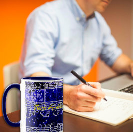 Musical Steps- Electrical Blues Mugg