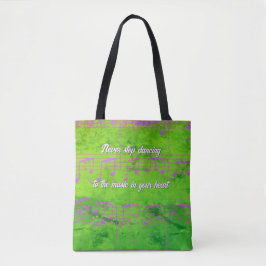 Musical Steps - New Jazz Tote Tygkasse