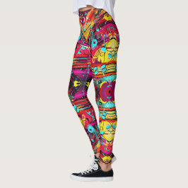 Musical Storm Leggings - Coola