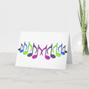 Musical Symbol ’M’ Kort