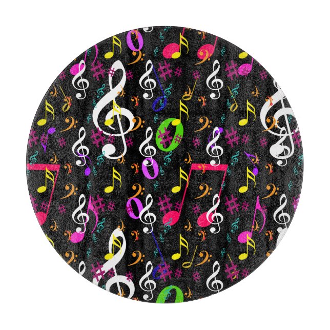 Musical Symbols Mönster Design (Framsidan)