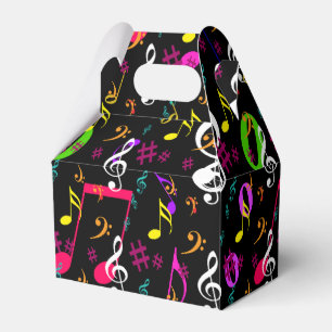 Musical Symbols Mönster Design Presentaskar