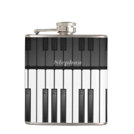 Musical Tangentbord Design Flask Fickplunta