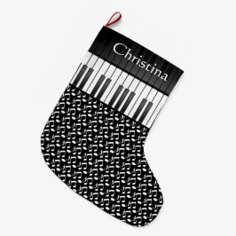 Musical Tangentbord Design Stor julklapp Julstrumpa