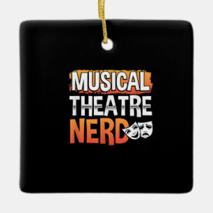 Musical Theater Nerd Funny Theater Thespian Actor Julgransprydnad Keramik