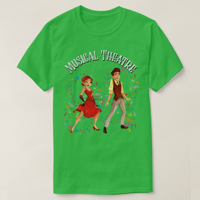 Musical Threater T Shirt (Design framsida)