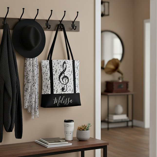 Musical Tote Bag Tygkasse (Skapare uppladdad)