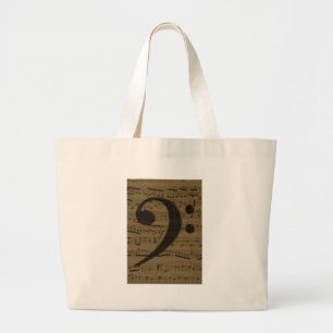 Musical Treble Clef Lakan Music Classic Jumbo Tygkasse
