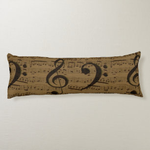 Musical Treble Clef Lakan Music Classic Kroppskudde