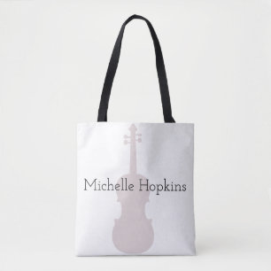 Musical Violin Classical Music Personlig Tygkasse