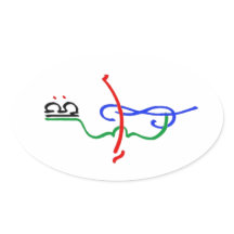 Musicale Logotyp Sticker