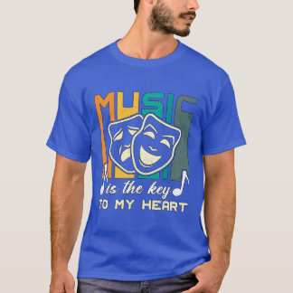 Musicalheatre Music Ishe Keyo Broadway Drama rolig T Shirt