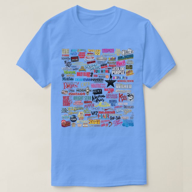 Musicals T Shirt (Design framsida)