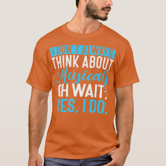 Musicals teater Actress Broadway Musical Theater T Shirt