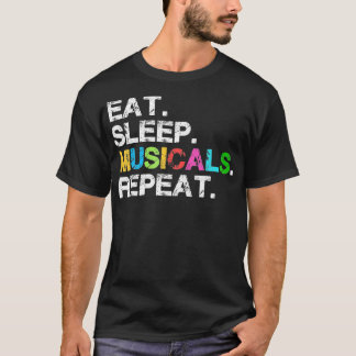 Musicals tshirt gift presenter Den finare teaterfi T Shirt
