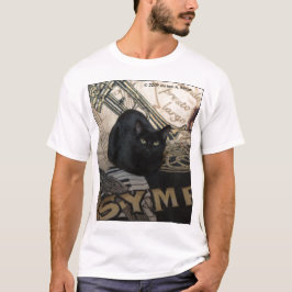 musicat.tee1477 © Miriam 2009 A. Kilmer T Shirt