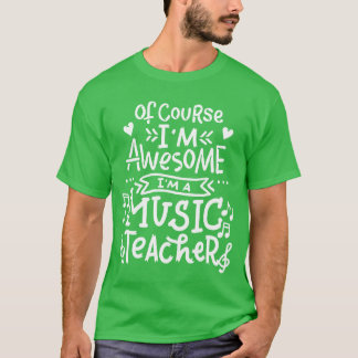 Musiceacher Musical Fantastisk Musician-vänner T Shirt