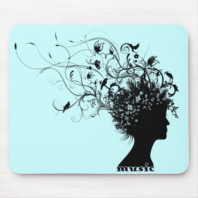 MusicHead Mousepad Musmatta (Framsidan)