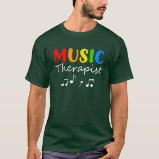 Musicherapist-uppskattning Musicherapist-pojke T Shirt