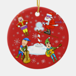 Musicial Elves jul Band jul Ornament