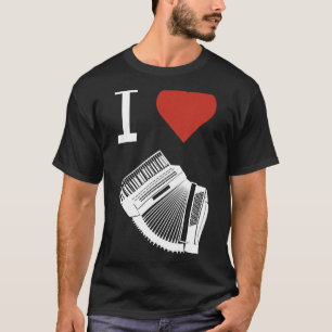 Musician Accordion Musical Instrument Folk Music 5 T Shirt