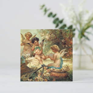 Musician Änglar av Hans Zatzka, Victorian Fine Art