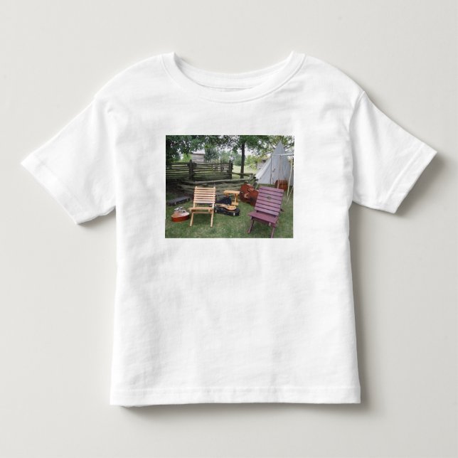 Musician Band Camp Shirts Tee (Framsida)