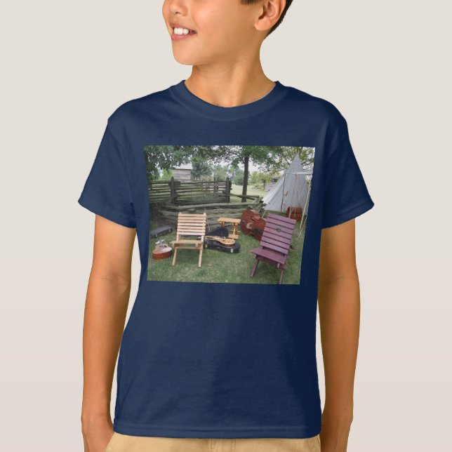 Musician Band Camp Shirts Tee (Framsida)