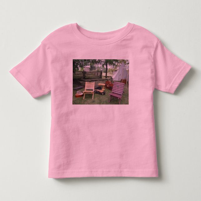 Musician Band Camp Shirts Tee Shirt (Framsida)