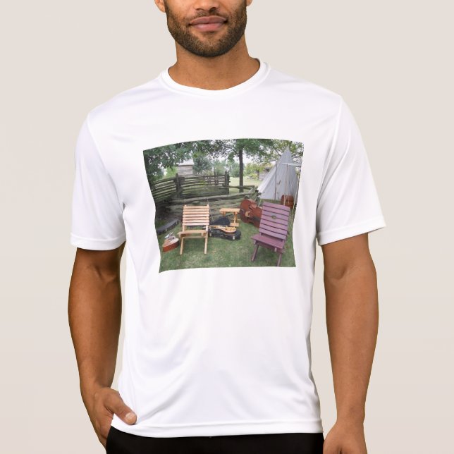 Musician Band Camp Shirts Tee Shirt (Framsida)