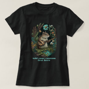 Musician Chipmunk spelar Guitar, Chipmunk Älskare T Shirt