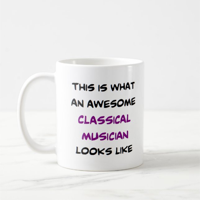 Musician Classi, fantastisk Kaffemugg (Vänster)