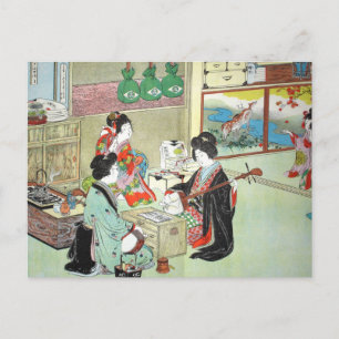 Musician - Devoirs Japanska samlingen Vykort