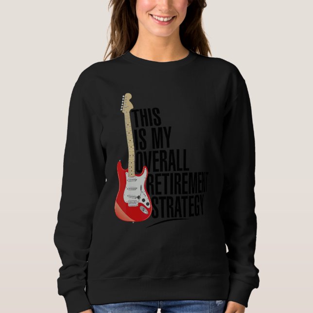 Musician Electric Guitar Rock and roll Strategy T Shirt (Framsida)