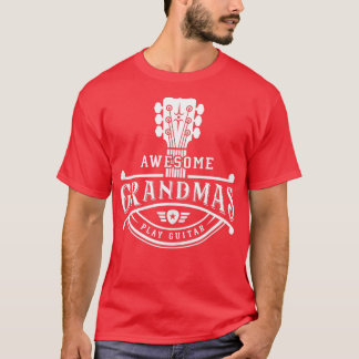 Musician Fantastisk Grandmas Play Guitar Ne T Shirt