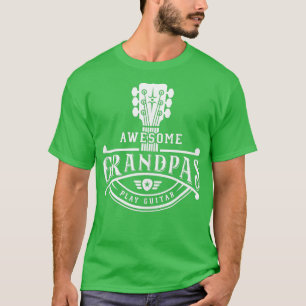 Musician Fantastisk Grandpas Play Guitar Ne T Shirt