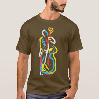 Musician Gift Double Bass Player  T Shirt