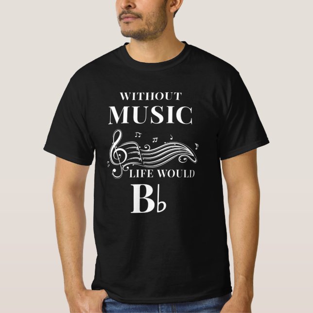 Musician Gift T Shirt (Framsida)