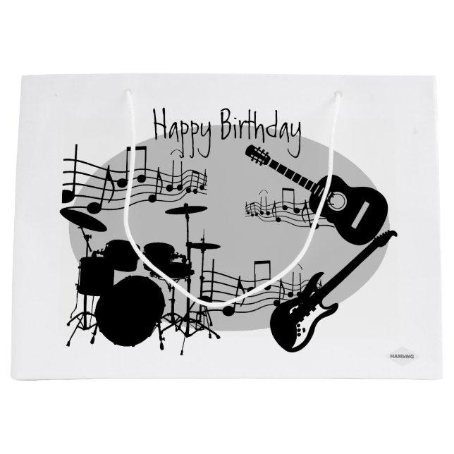 Musician Graphic Gift BagHAMbyWG (Framsidan)